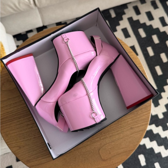 LAMODA Goodbye Forever Platform Heart Heels - Picture 2 of 7